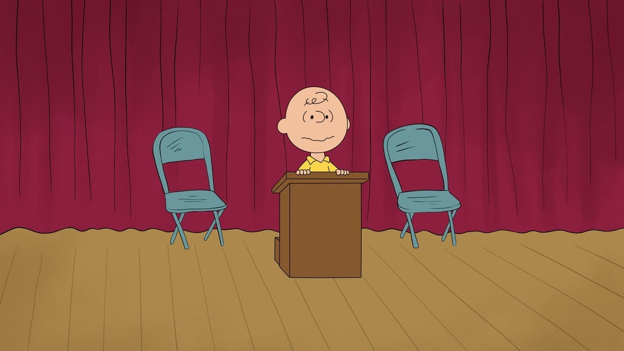 You're Not Elected, Charlie Brown backdrop