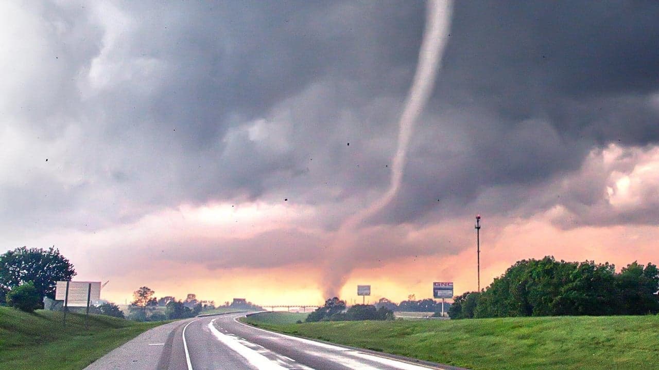 Traqueurs de tornades backdrop