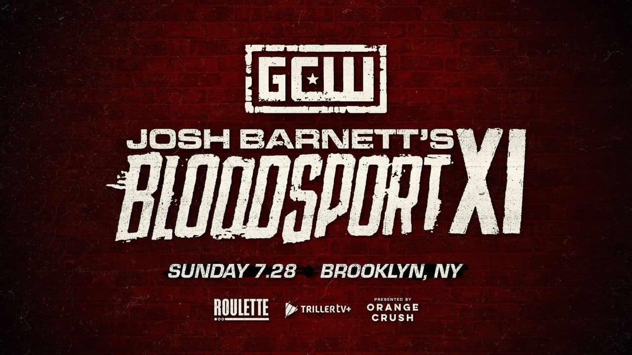 GCW Josh Barnett's Bloodsport XI backdrop