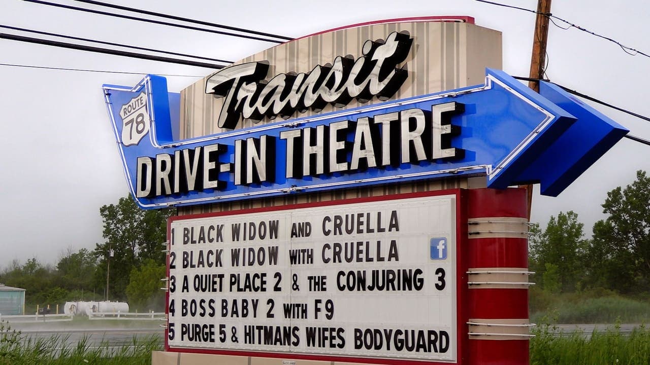 Back to the Drive-in backdrop