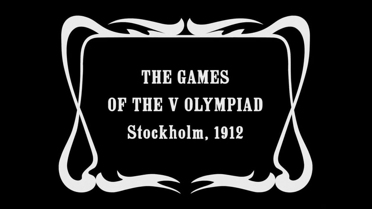 The Games of the V Olympiad Stockholm, 1912 backdrop