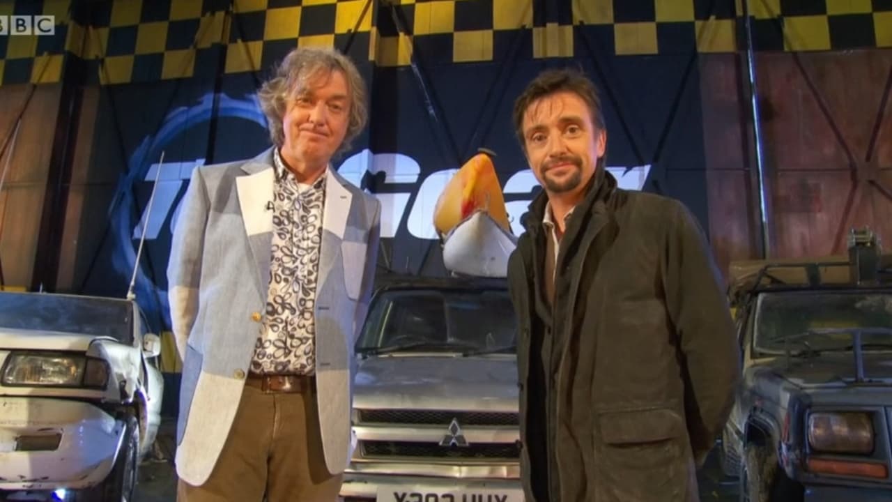 Top Gear: The Big Send Off Special backdrop