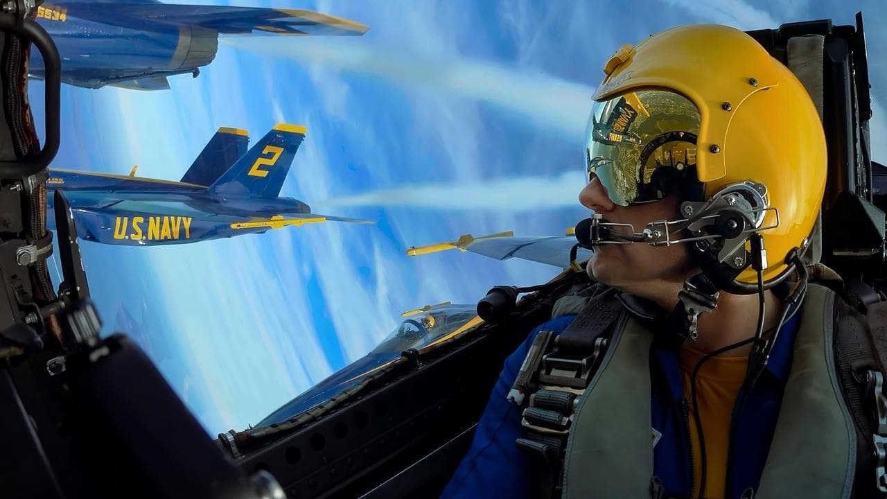 The Blue Angels backdrop