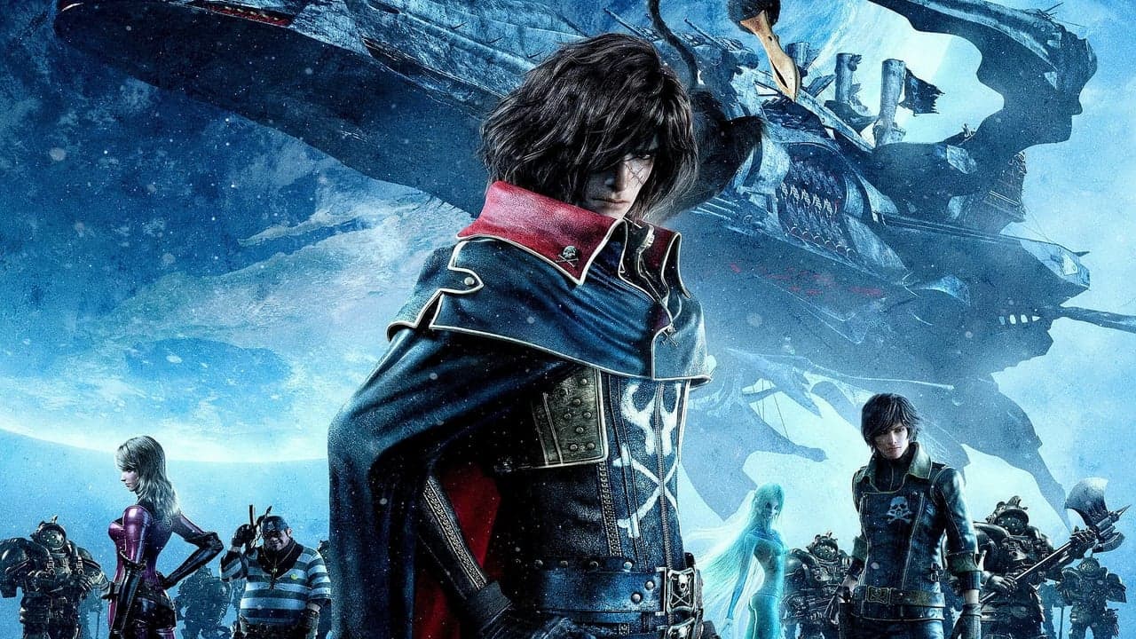 Space Pirate Captain Harlock backdrop