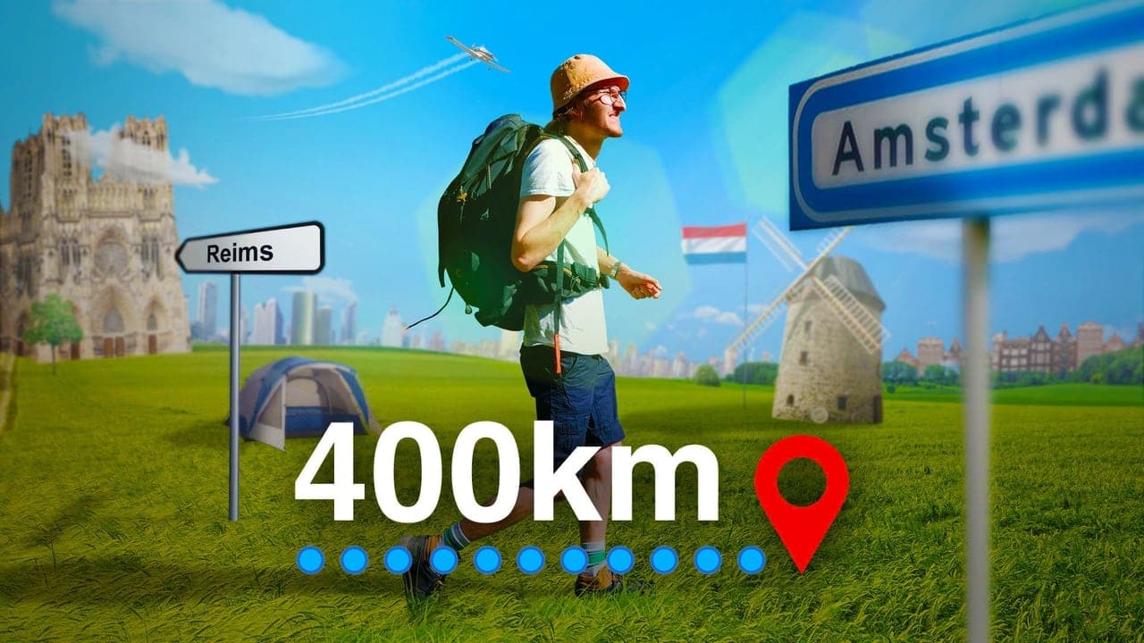 400km à pied jusqu'à Amsterdam (le plus gros défi de ma vie) backdrop