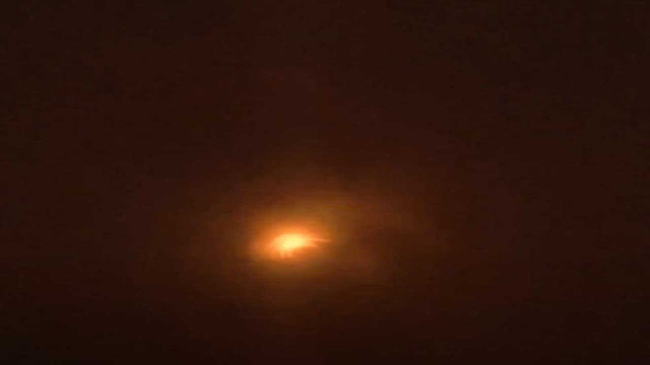 A Side View of An Eclipse in 99.8% Totality backdrop