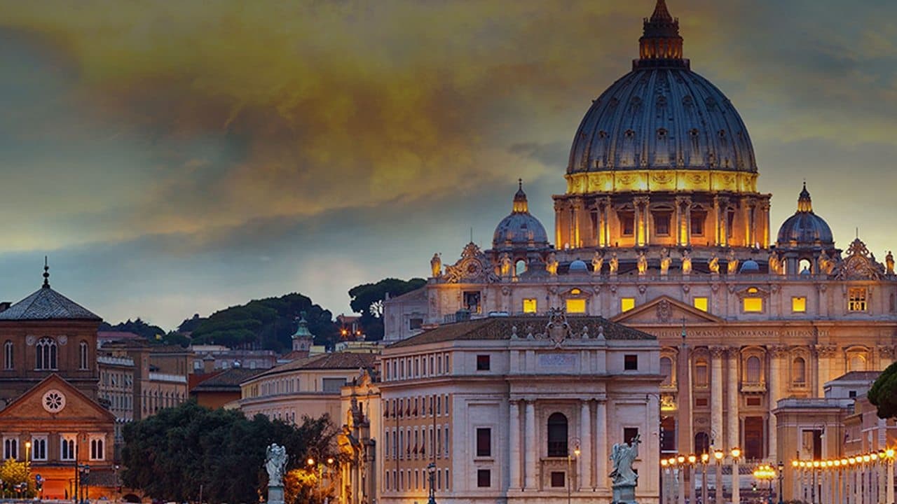 St. Peter's and the Papal Basilicas of Rome 3D backdrop