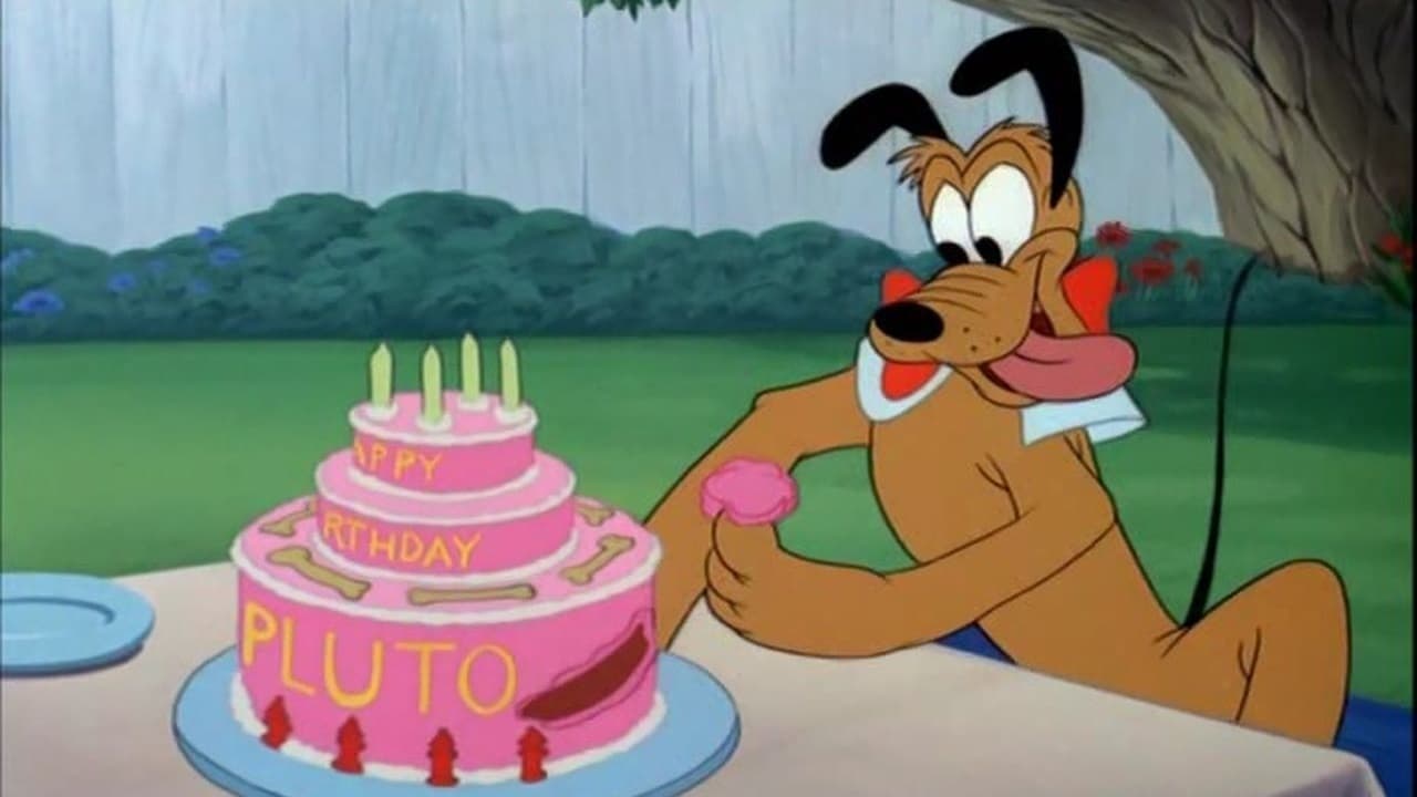 Pluto's Party backdrop