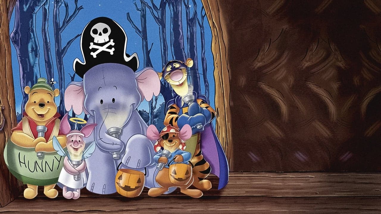 Pooh's Heffalump Halloween Movie backdrop