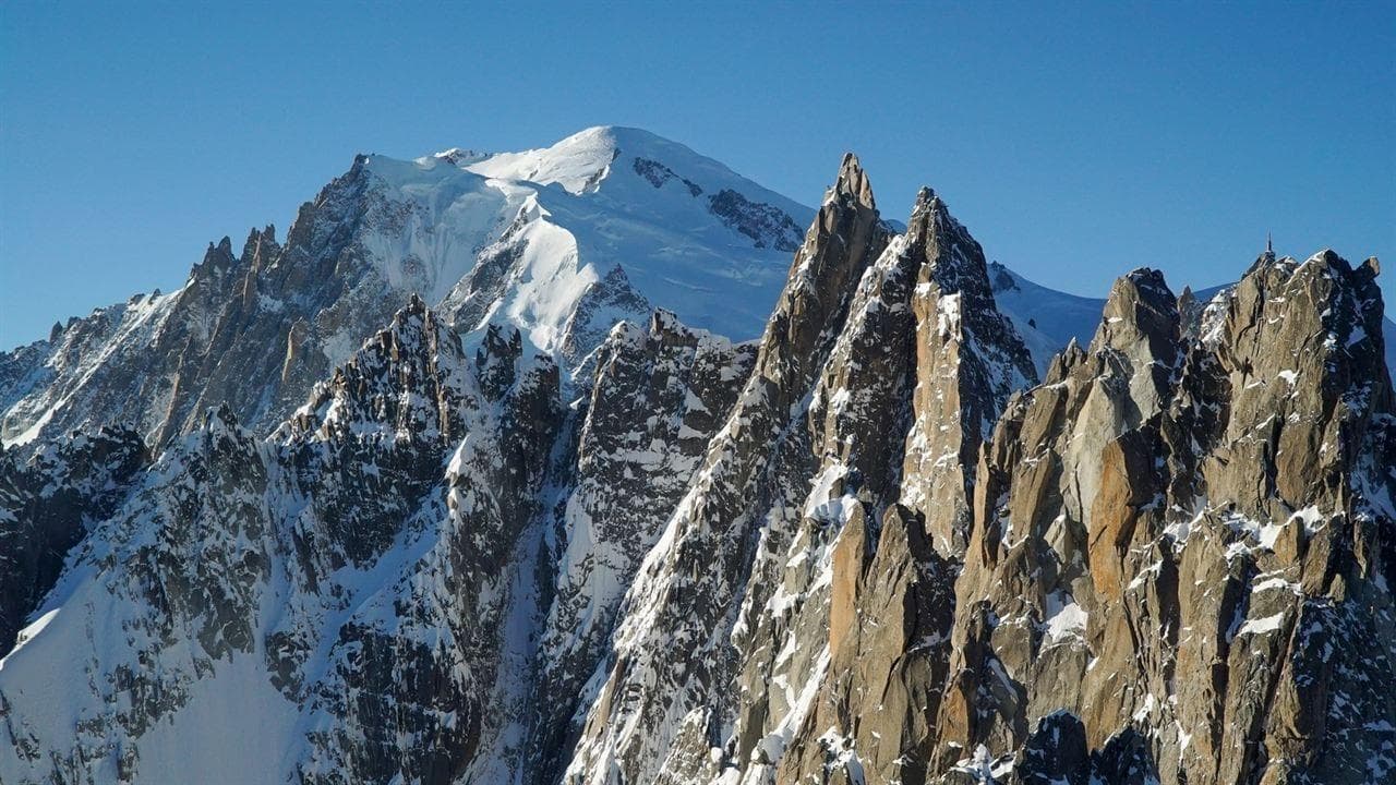 The Alps backdrop