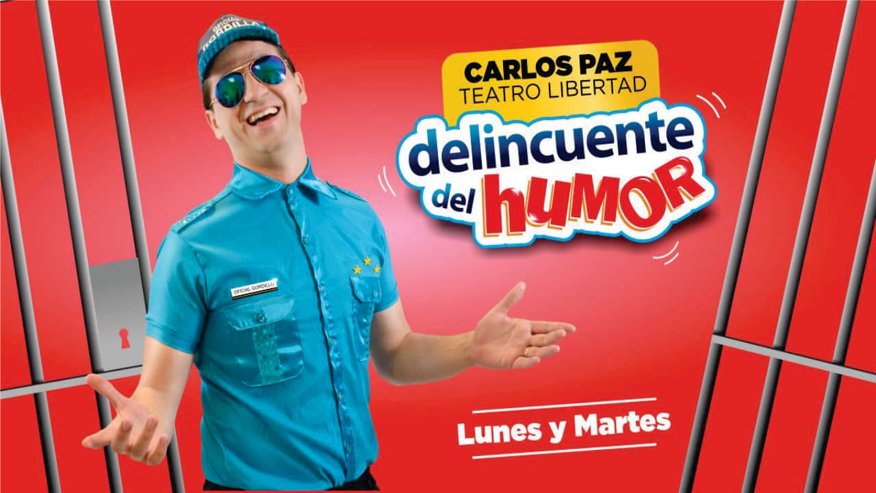 Delincuente del humor backdrop