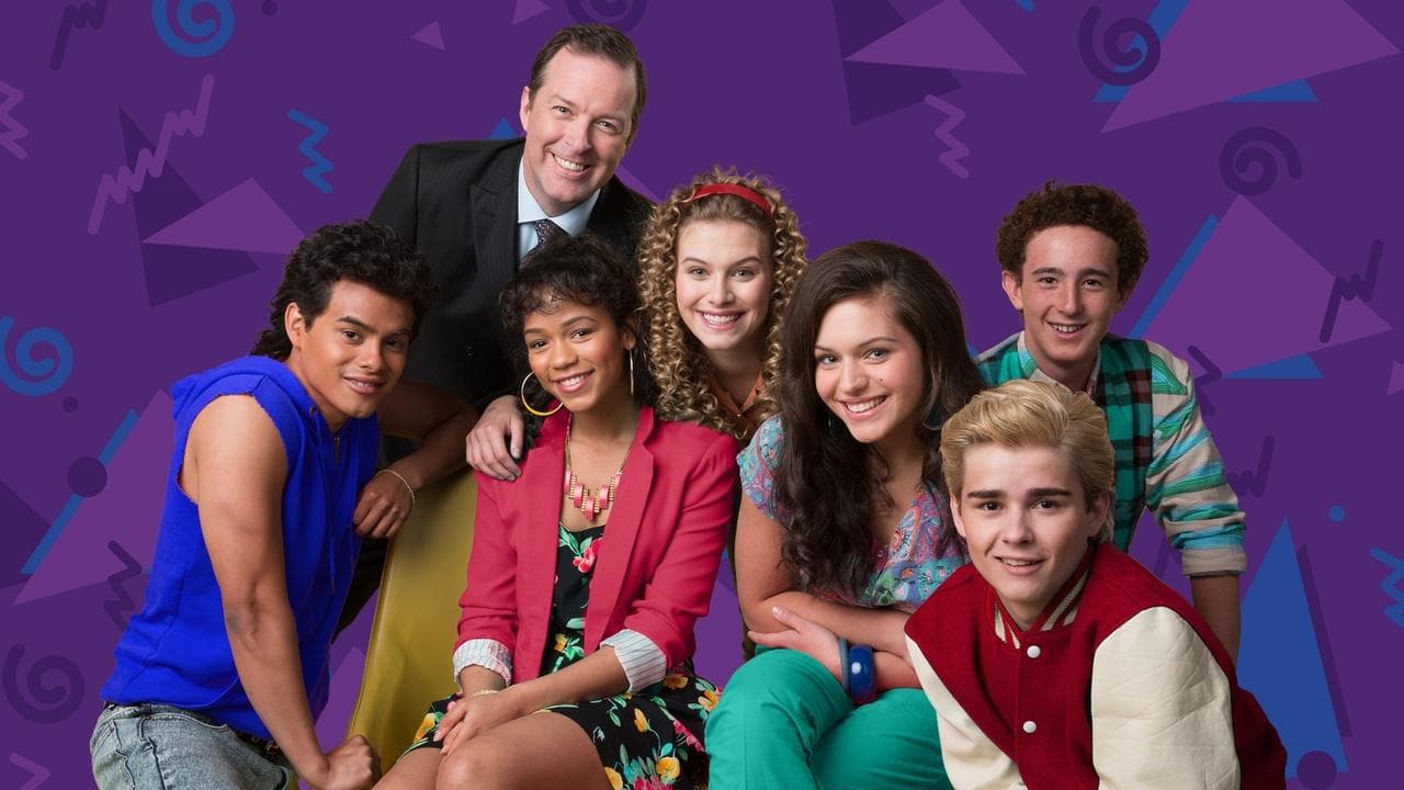 The Unauthorized Saved by the Bell Story backdrop