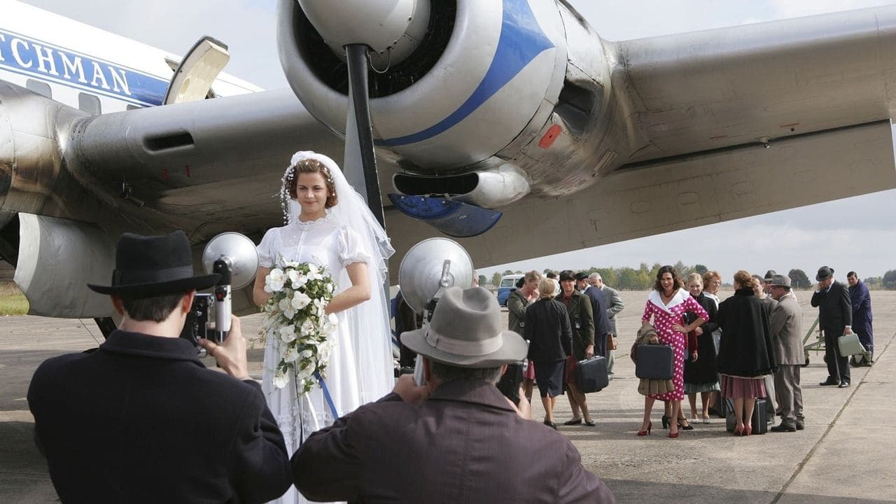 Bride Flight backdrop