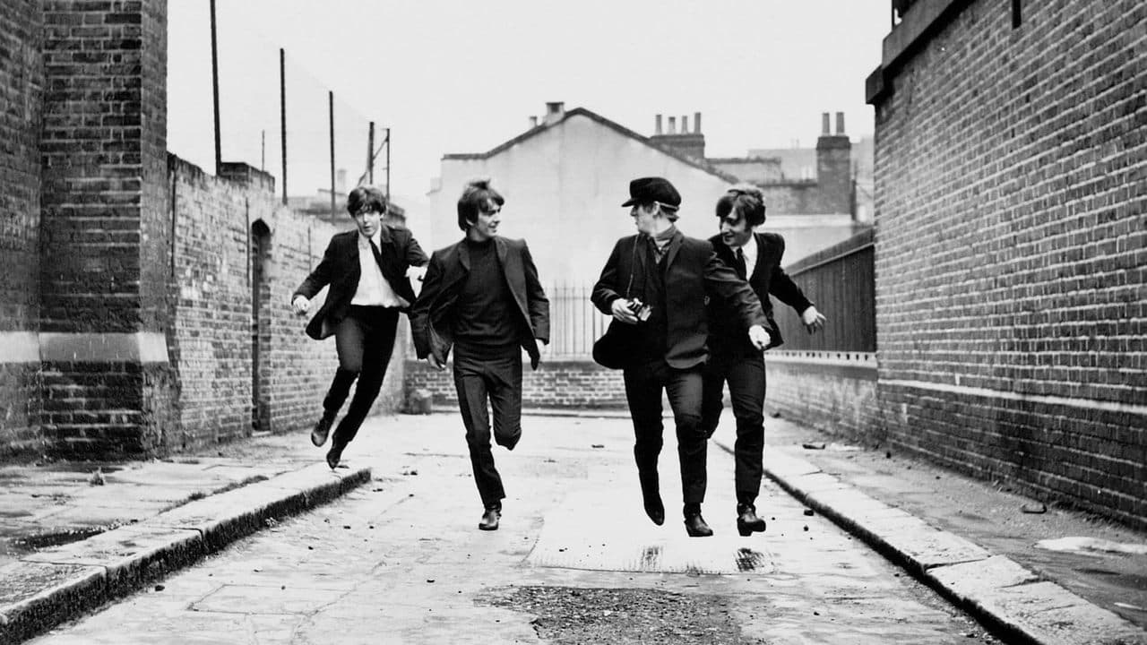 A Hard Day's Night backdrop