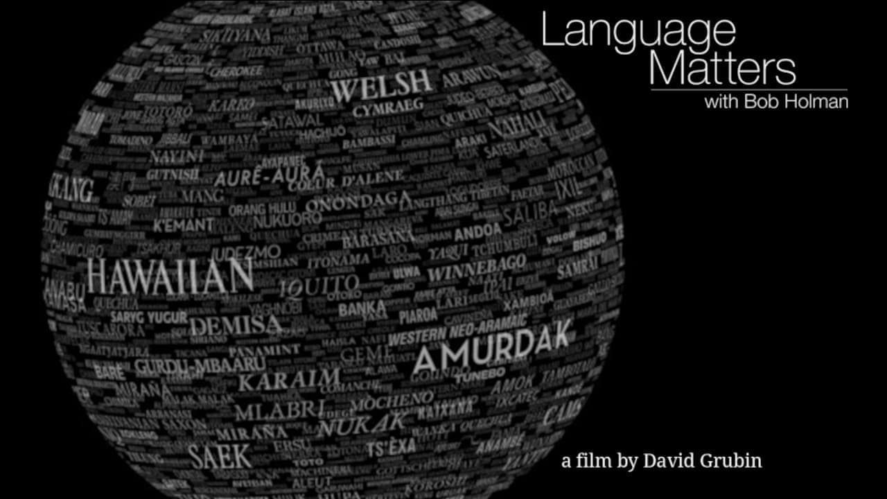 Language Matters with Bob Holman backdrop