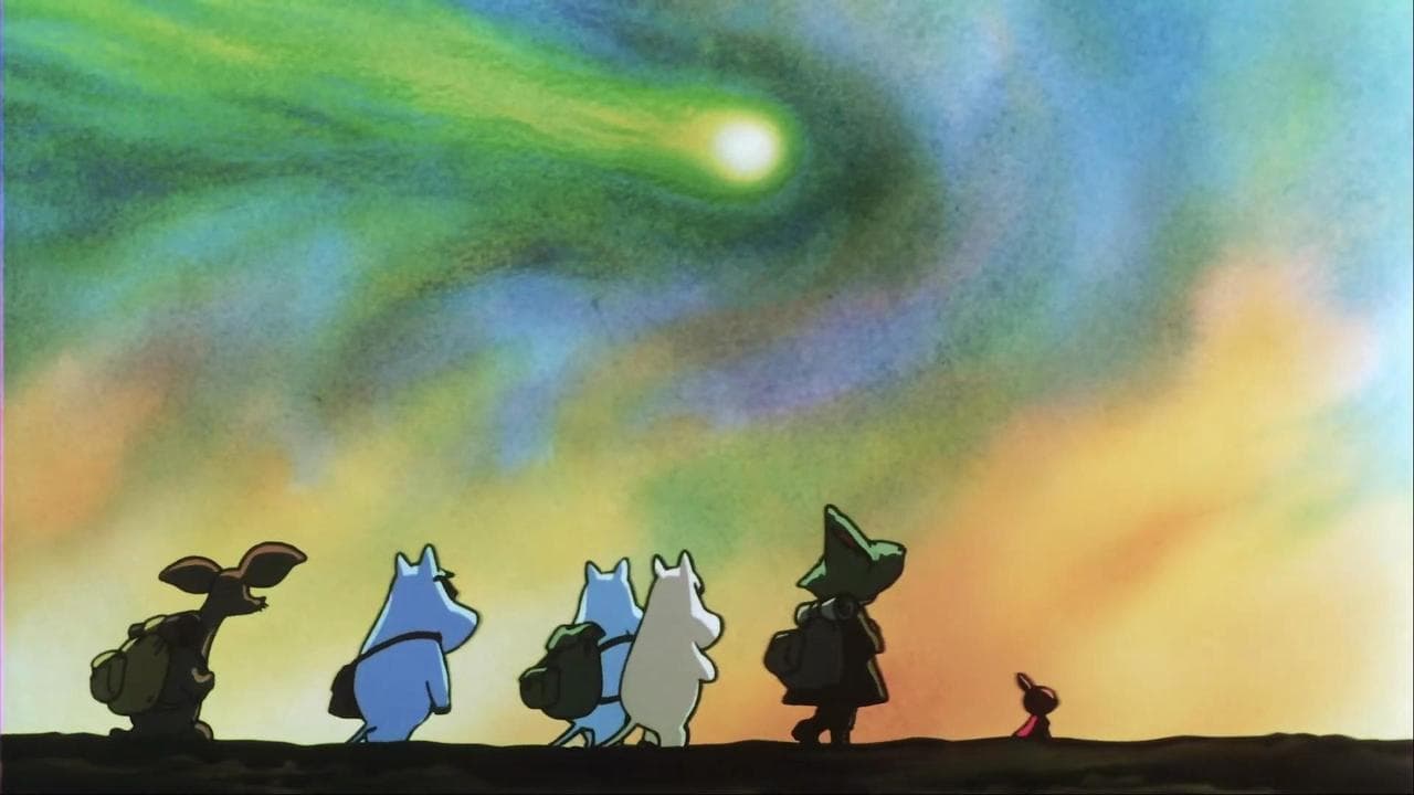 Comet in Moominland backdrop