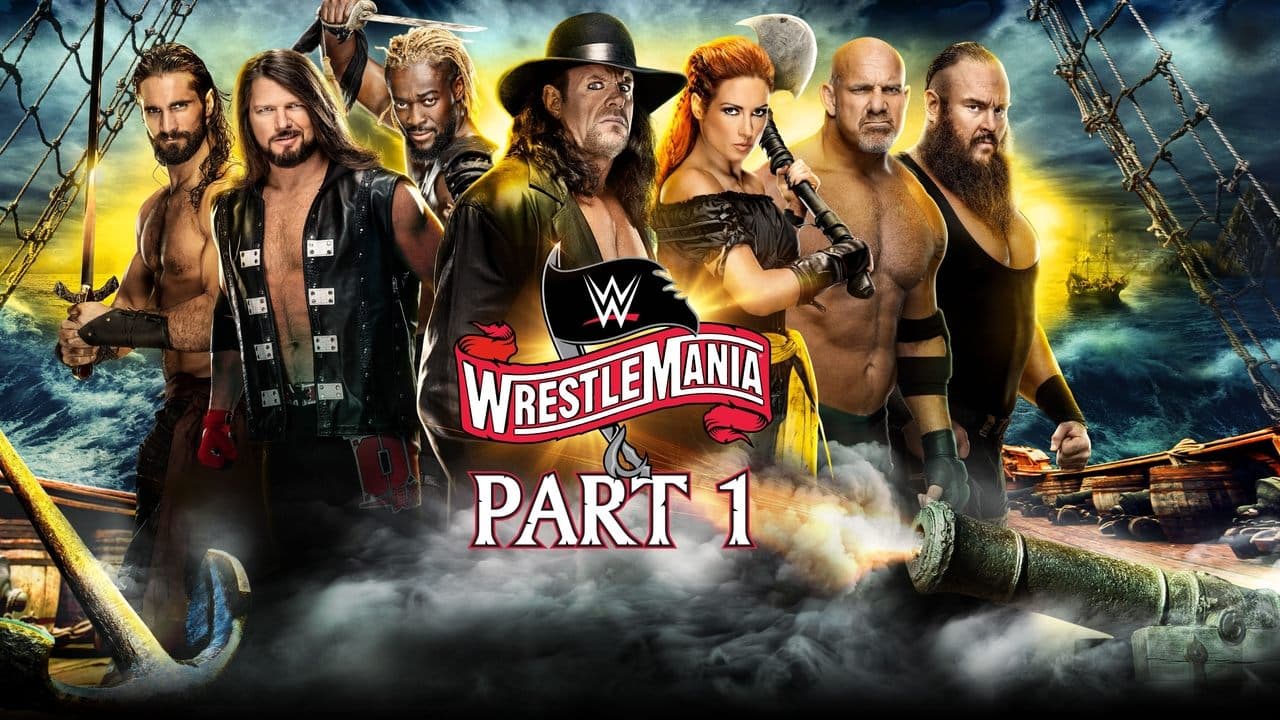 WWE WrestleMania 36: Part 1 backdrop