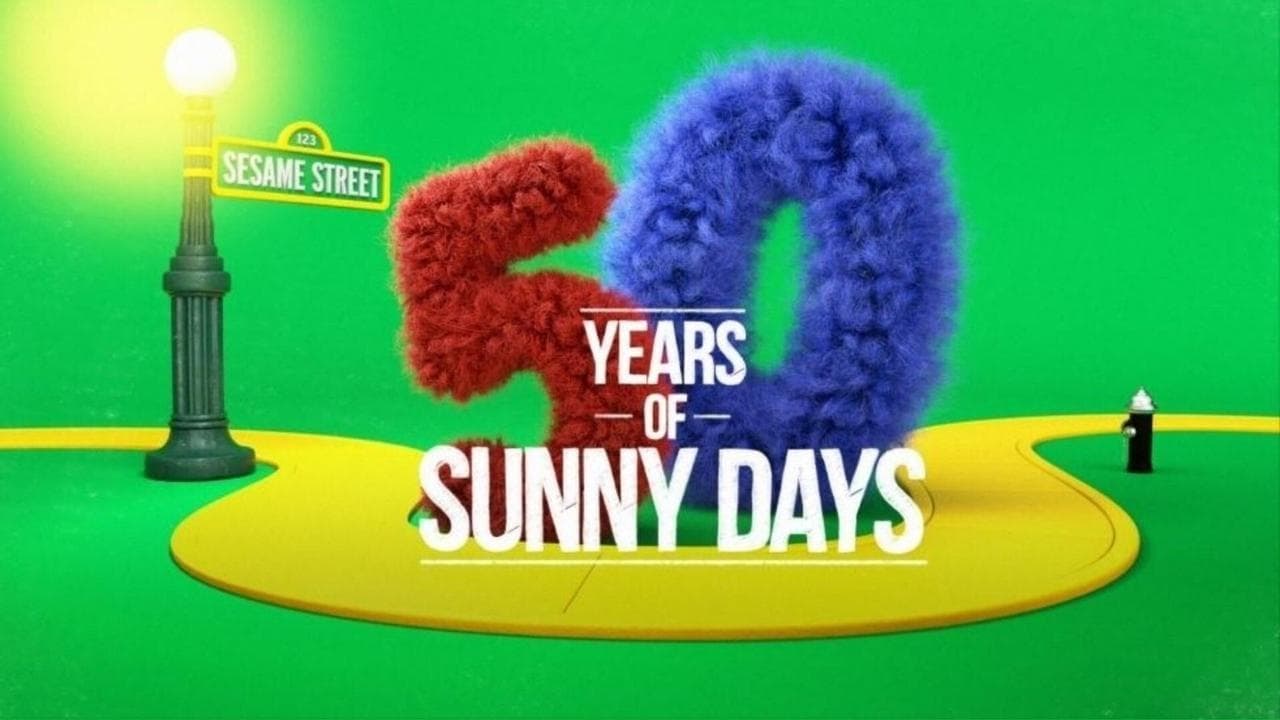 Sesame Street: 50 Years of Sunny Days backdrop