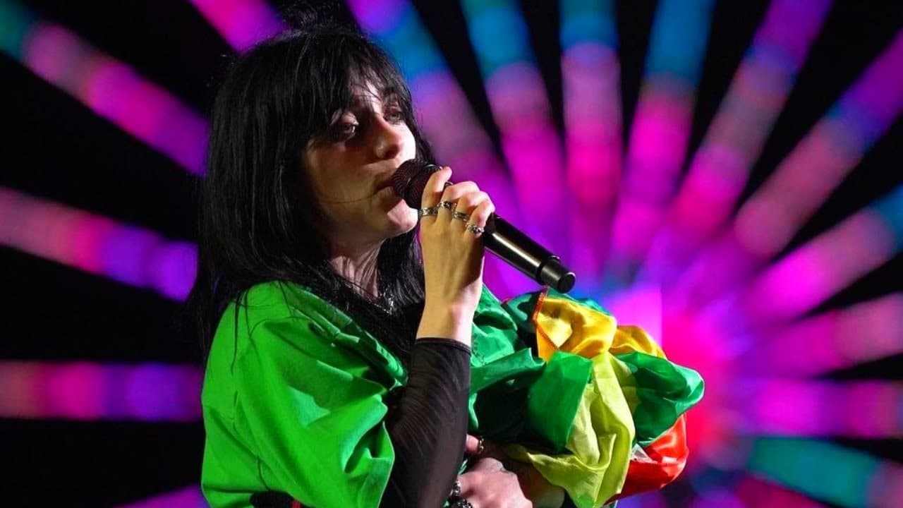 Billie Eilish: Live at Lollapalooza Brazil 2023 backdrop