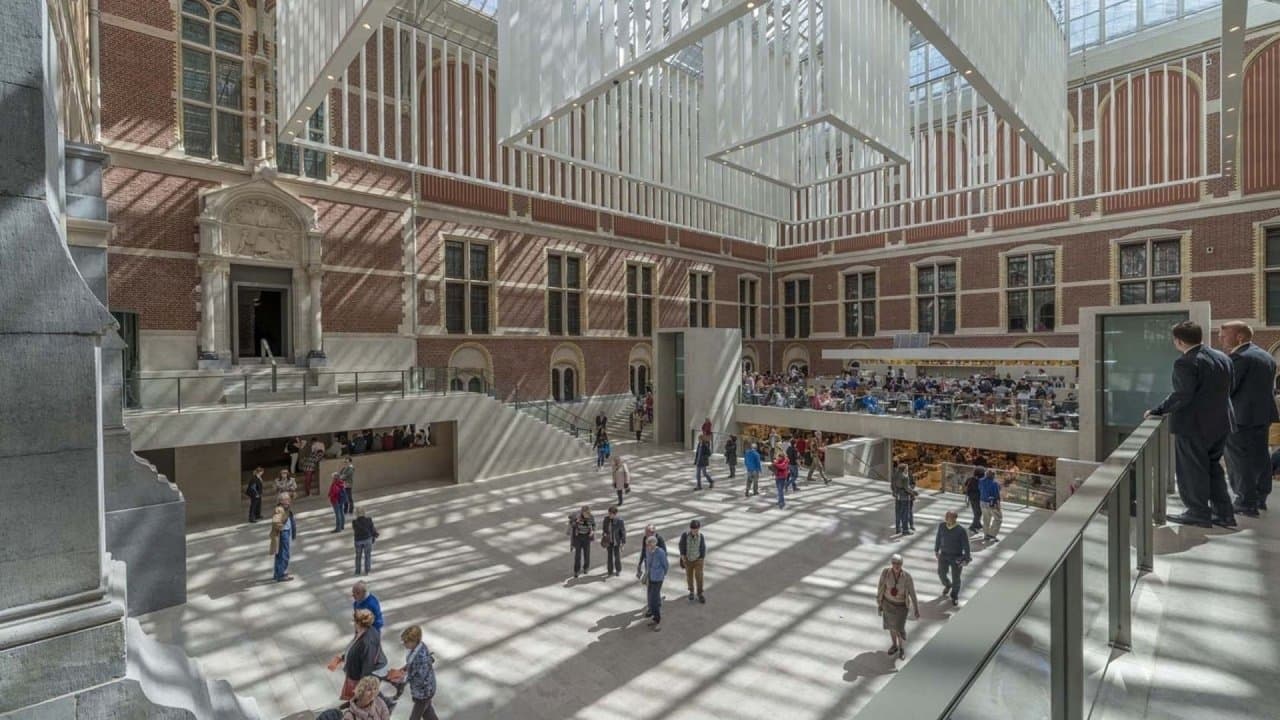 The New Rijksmuseum backdrop