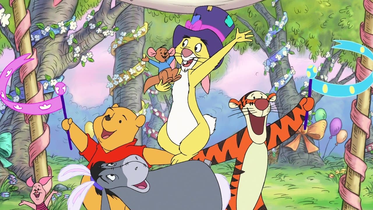 Winnie the Pooh: Springtime with Roo backdrop