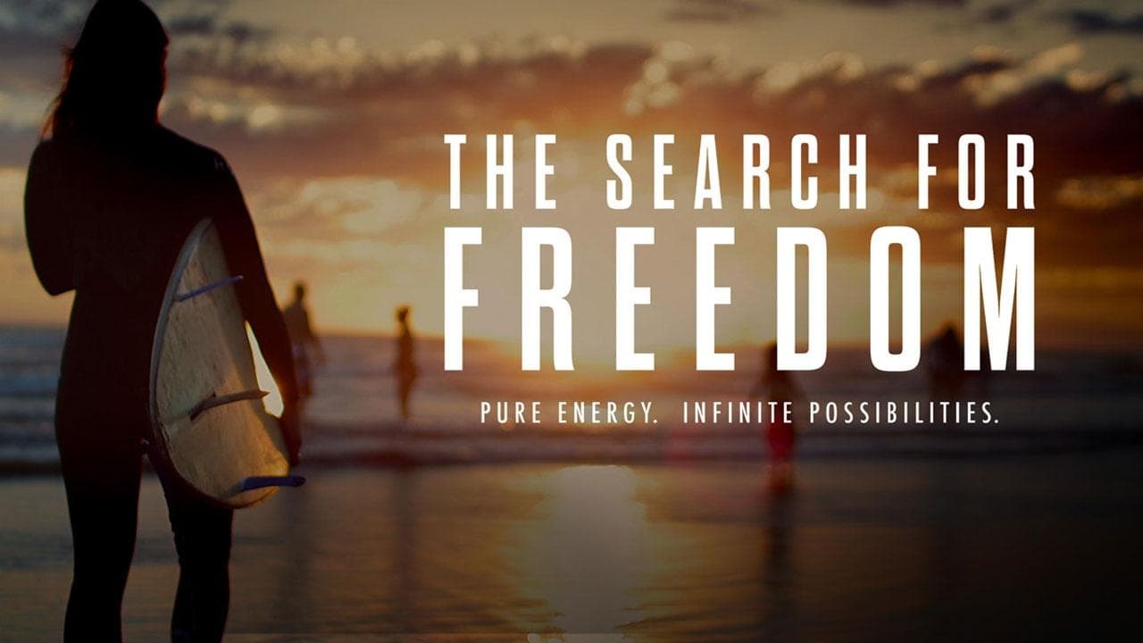 The Search for Freedom backdrop