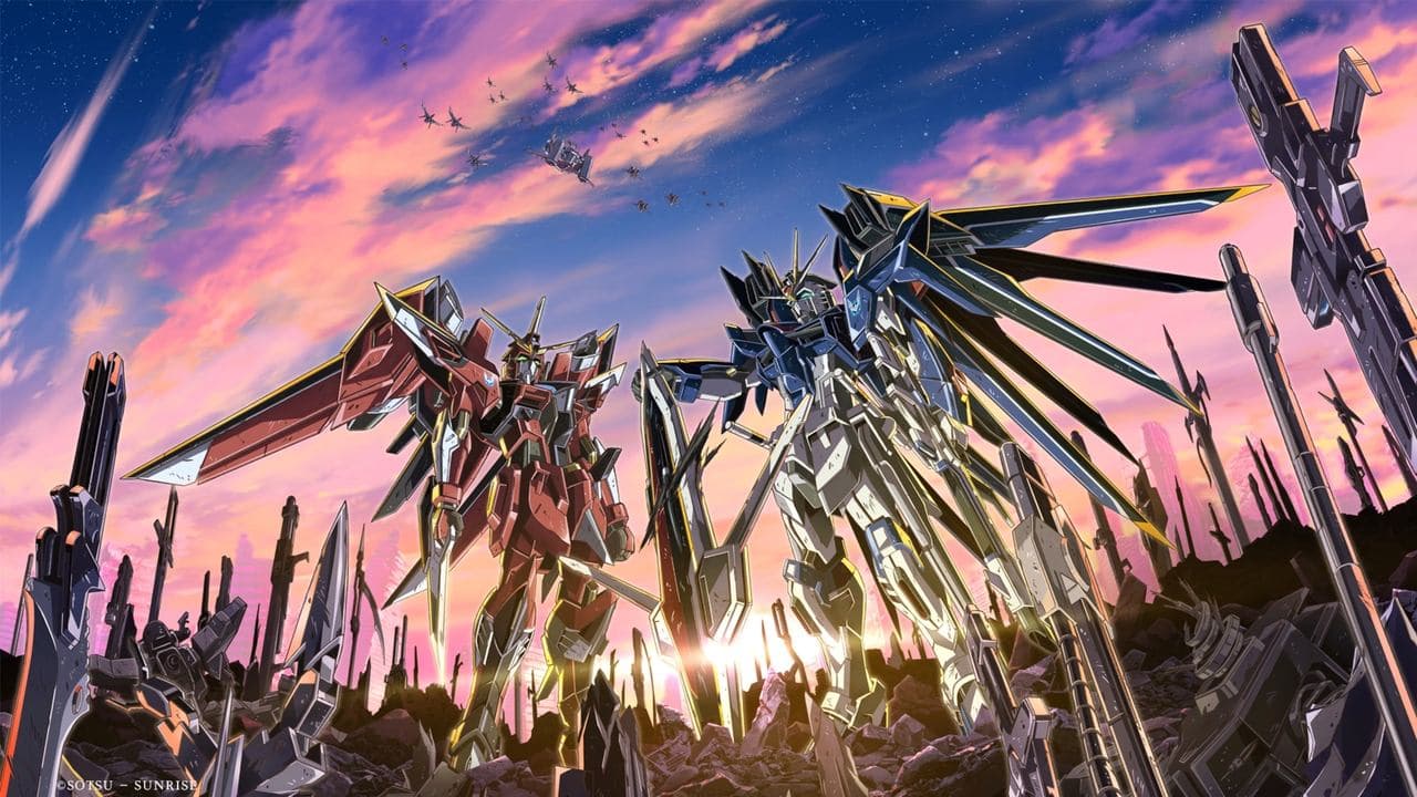 Mobile Suit Gundam SEED FREEDOM backdrop