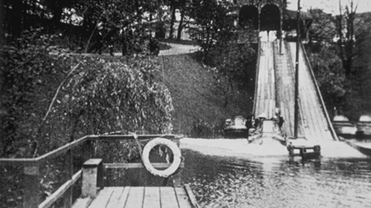 Water toboggan (Montagnes russes sur l'eau) backdrop