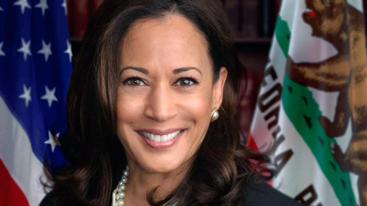 Kamala Harris, an American ambition backdrop