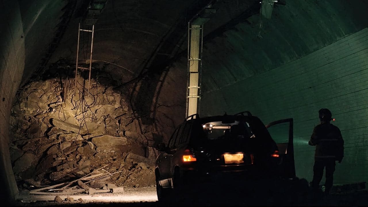 Tunnel backdrop