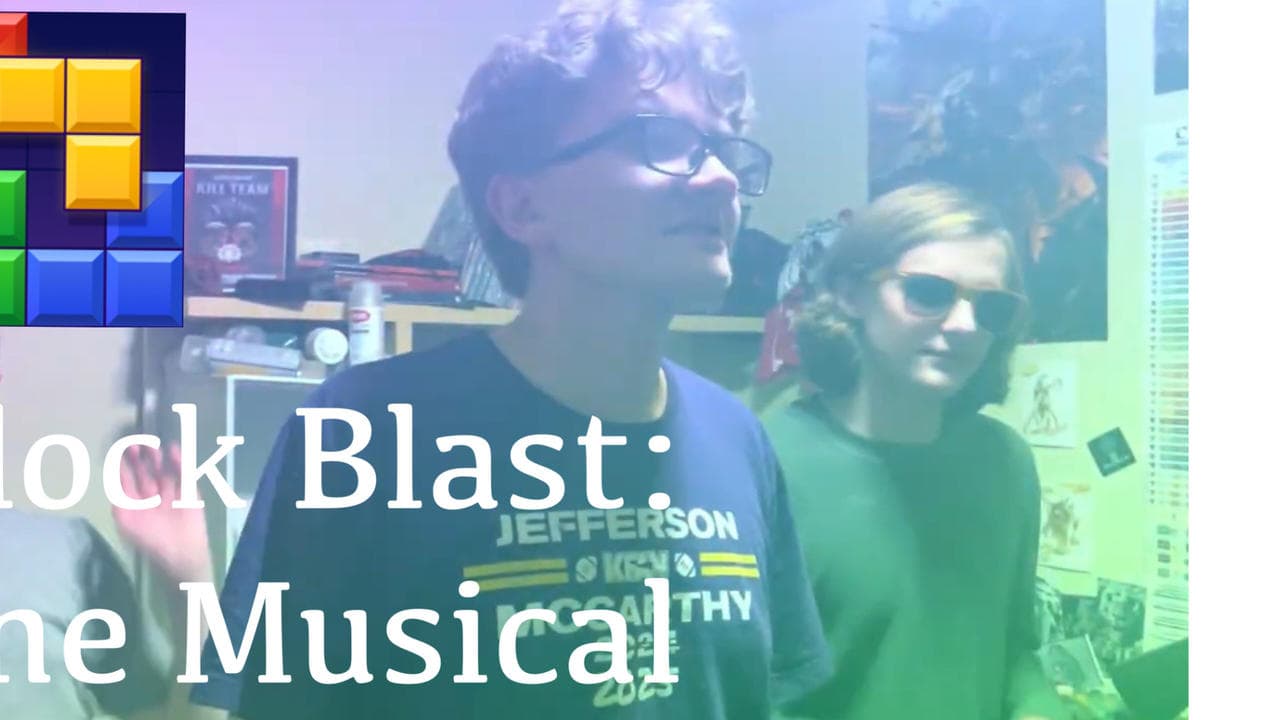 Block Blast: The Musical backdrop