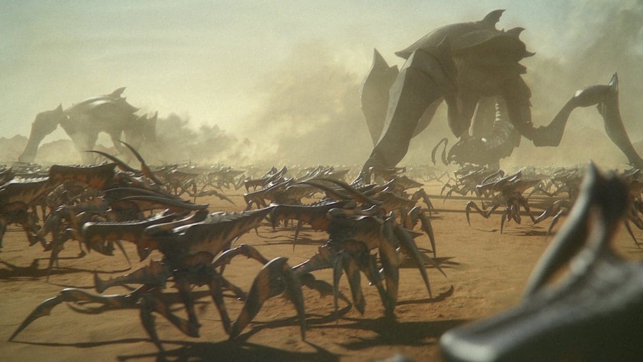 Starship Troopers: Traitor of Mars backdrop