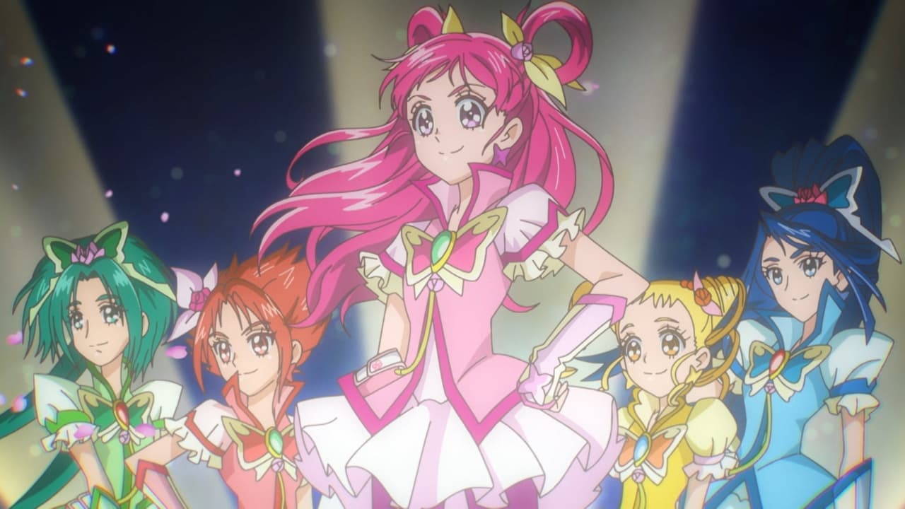 Healin' Good♥Precure: GoGo! Big Transformation! The Town of Dreams backdrop