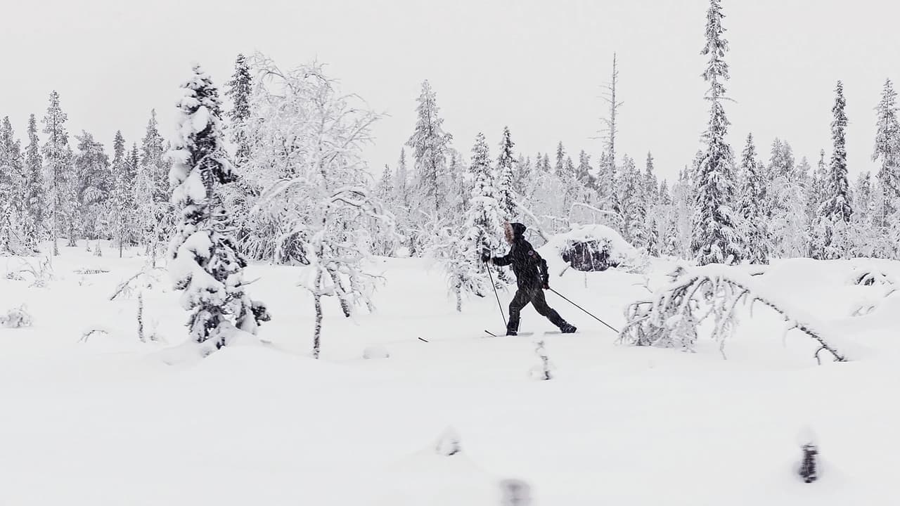 Att bäras av snö backdrop