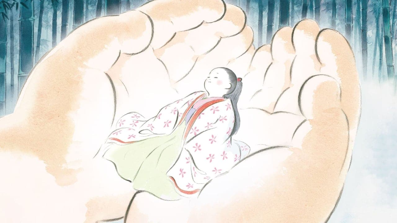 The Tale of The Princess Kaguya backdrop