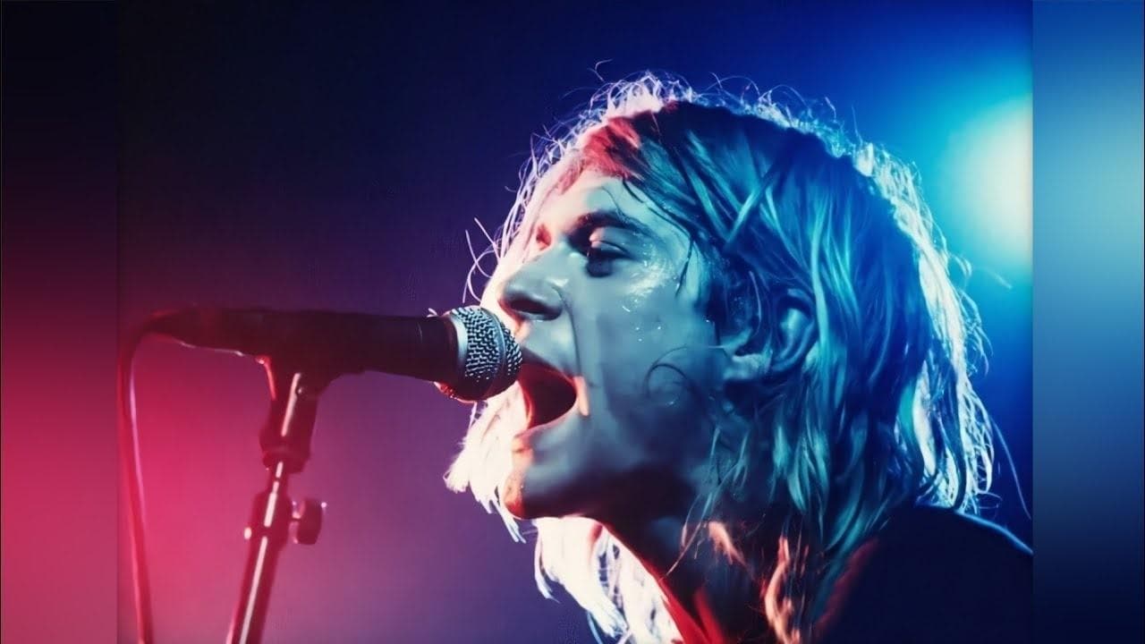 Nirvana Live at the Paradiso backdrop