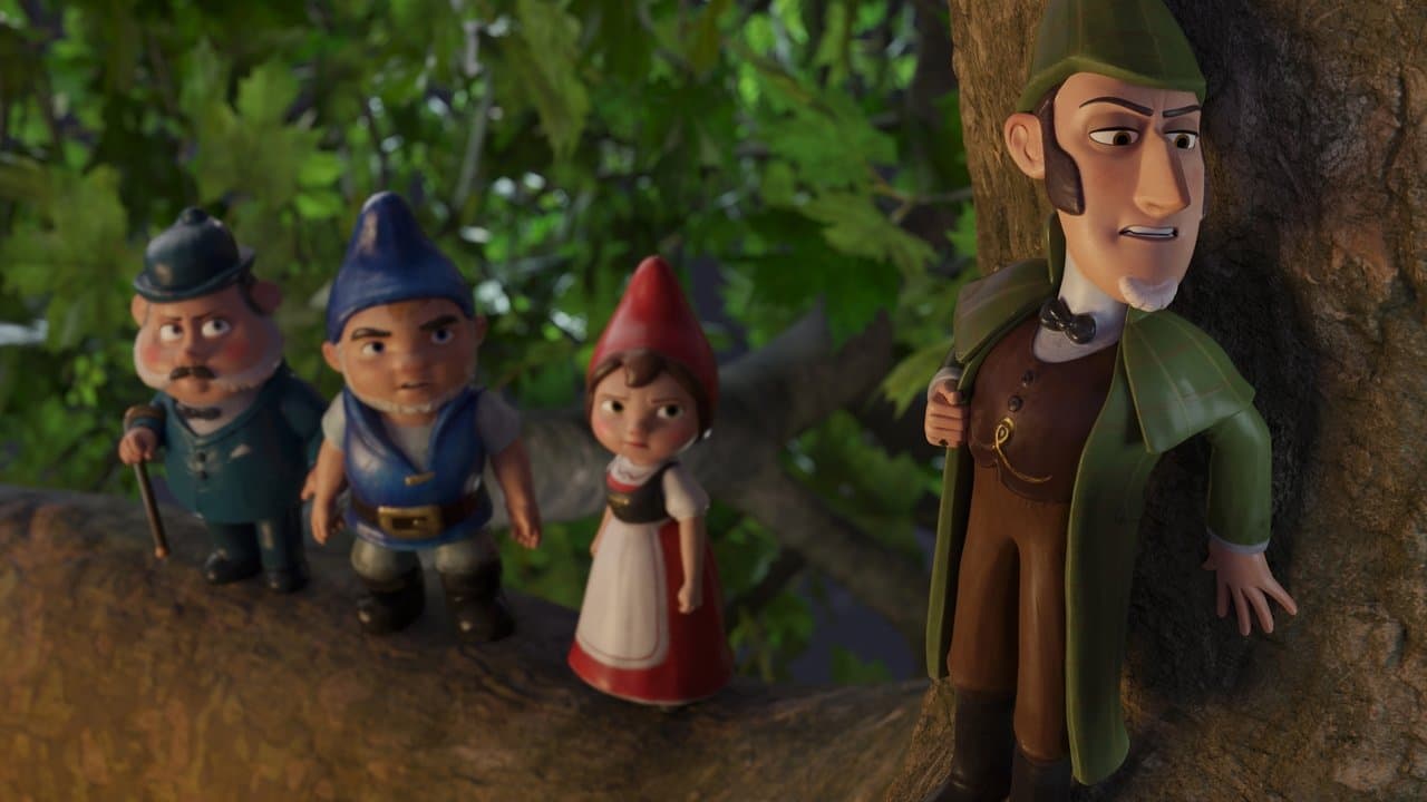 Sherlock Gnomes backdrop