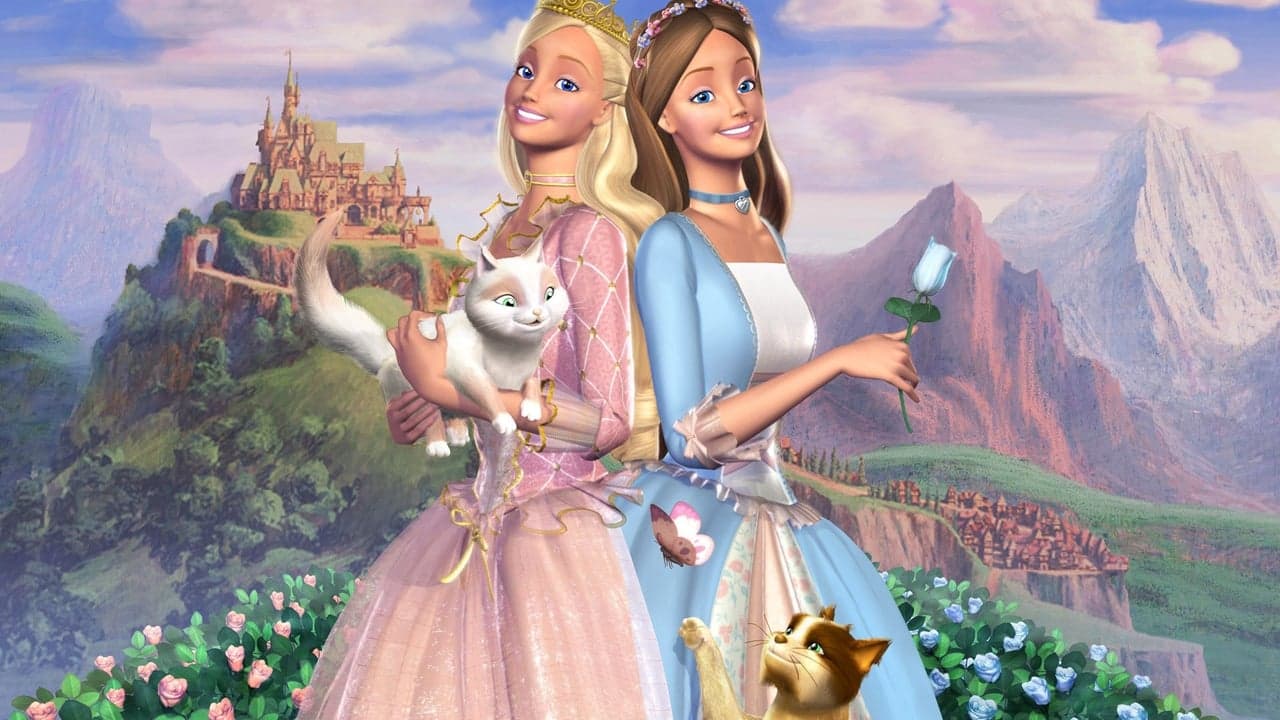 Barbie as The Princess & the Pauper backdrop