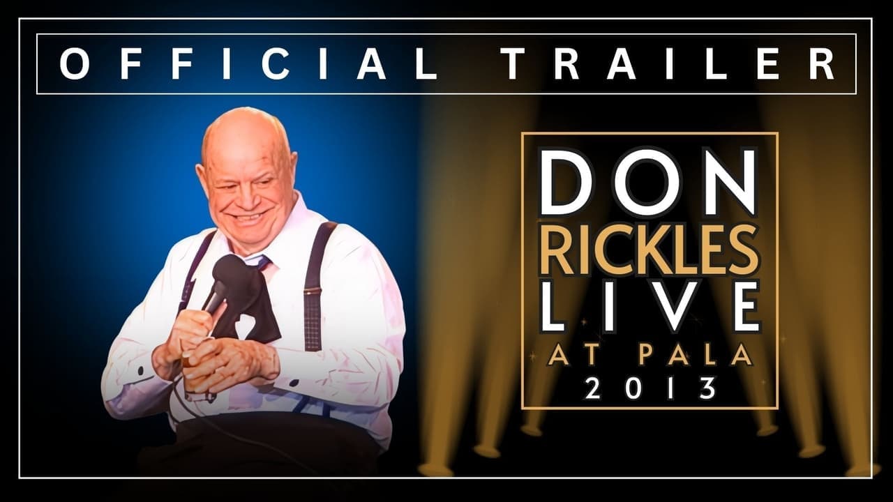 Don Rickles Live in Pala 2013 backdrop