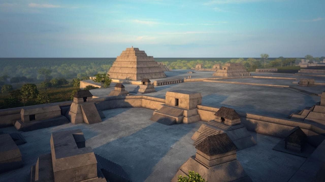 Naachtun - The Forgotten Mayan City backdrop