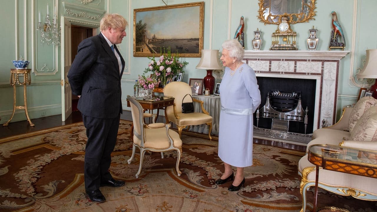 The Queen and Her Prime Ministers backdrop