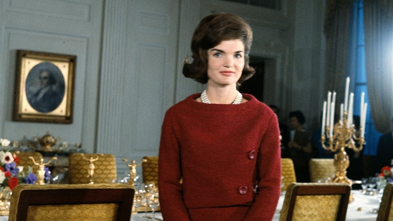 A Tour of the White House with Mrs. John F. Kennedy backdrop