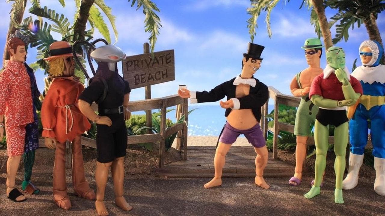 Robot Chicken DC Comics Special II: Villains in Paradise backdrop