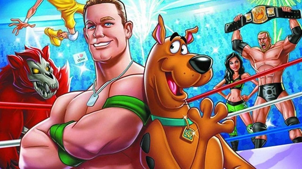 Scooby-Doo! WrestleMania Mystery backdrop