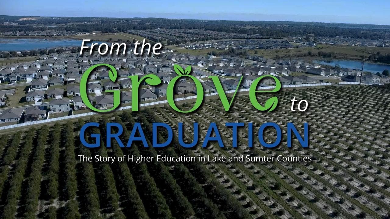 From the Grove to Graduation backdrop