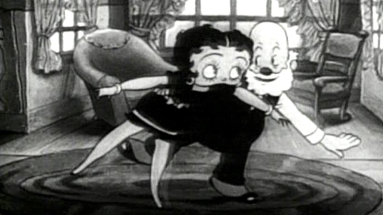 Betty Boop and Grampy backdrop