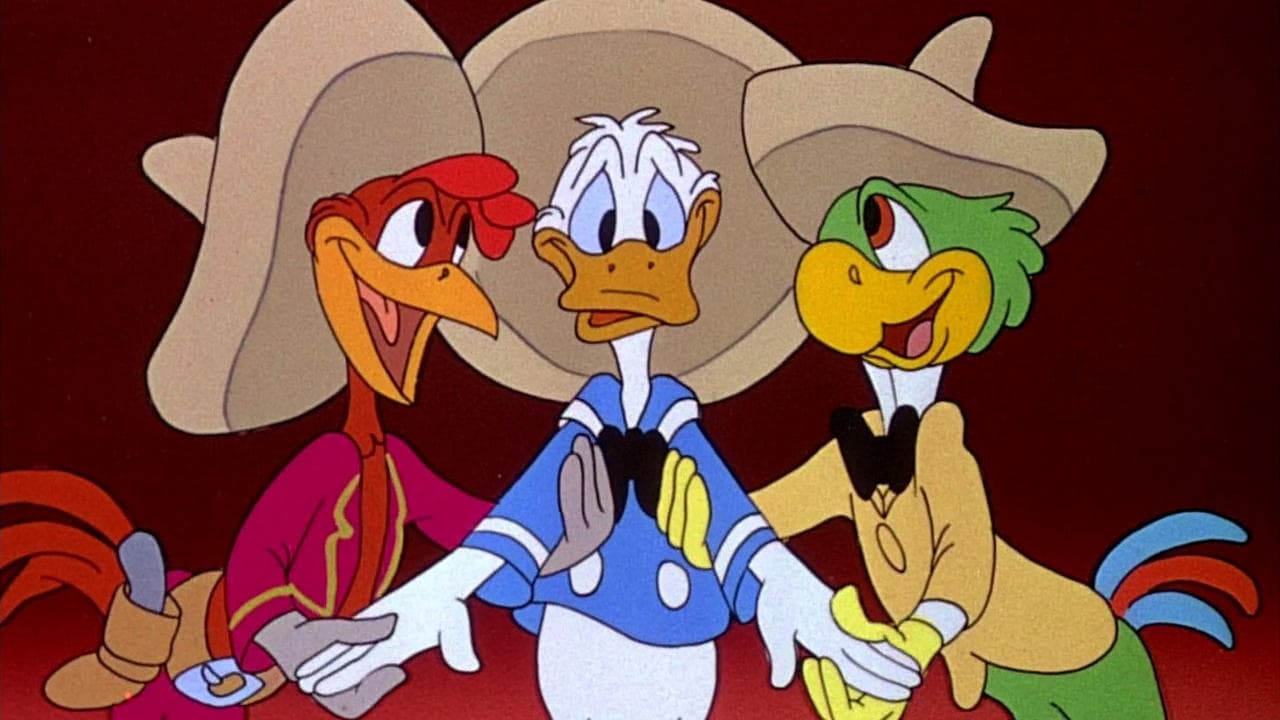 The Three Caballeros backdrop