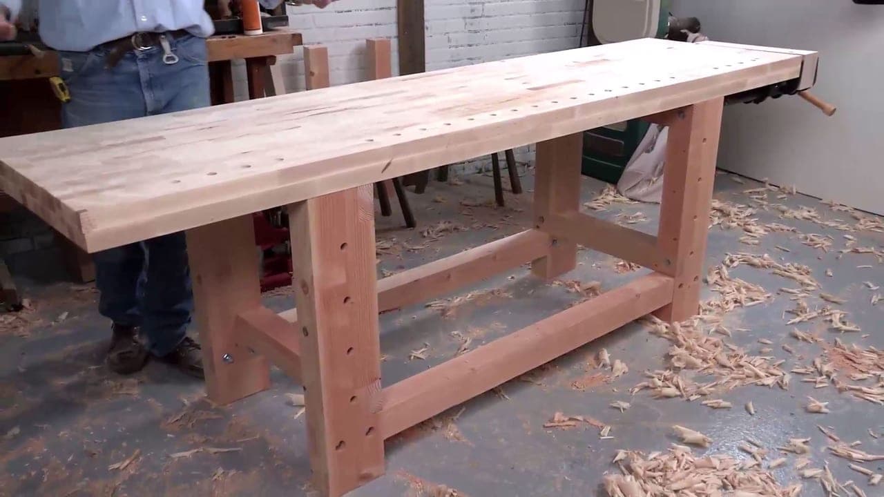 Build a Sturdy Workbench in Two Days with Christopher Schwarz backdrop