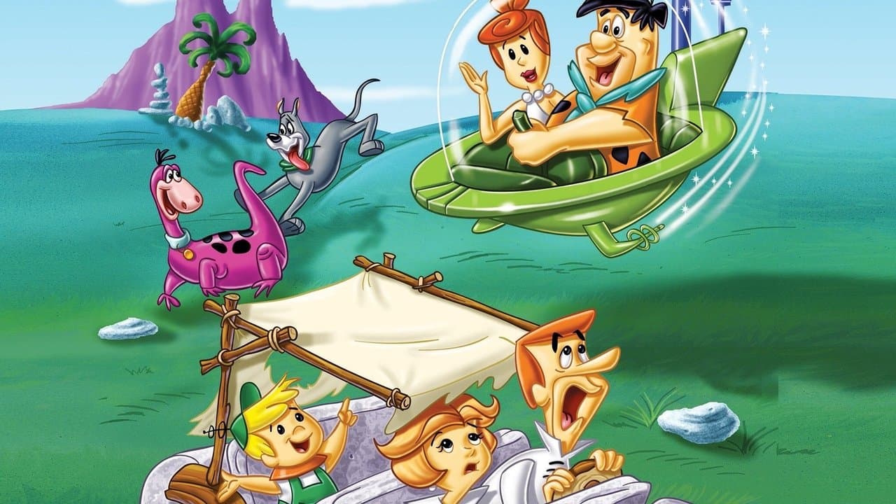 The Jetsons Meet the Flintstones backdrop