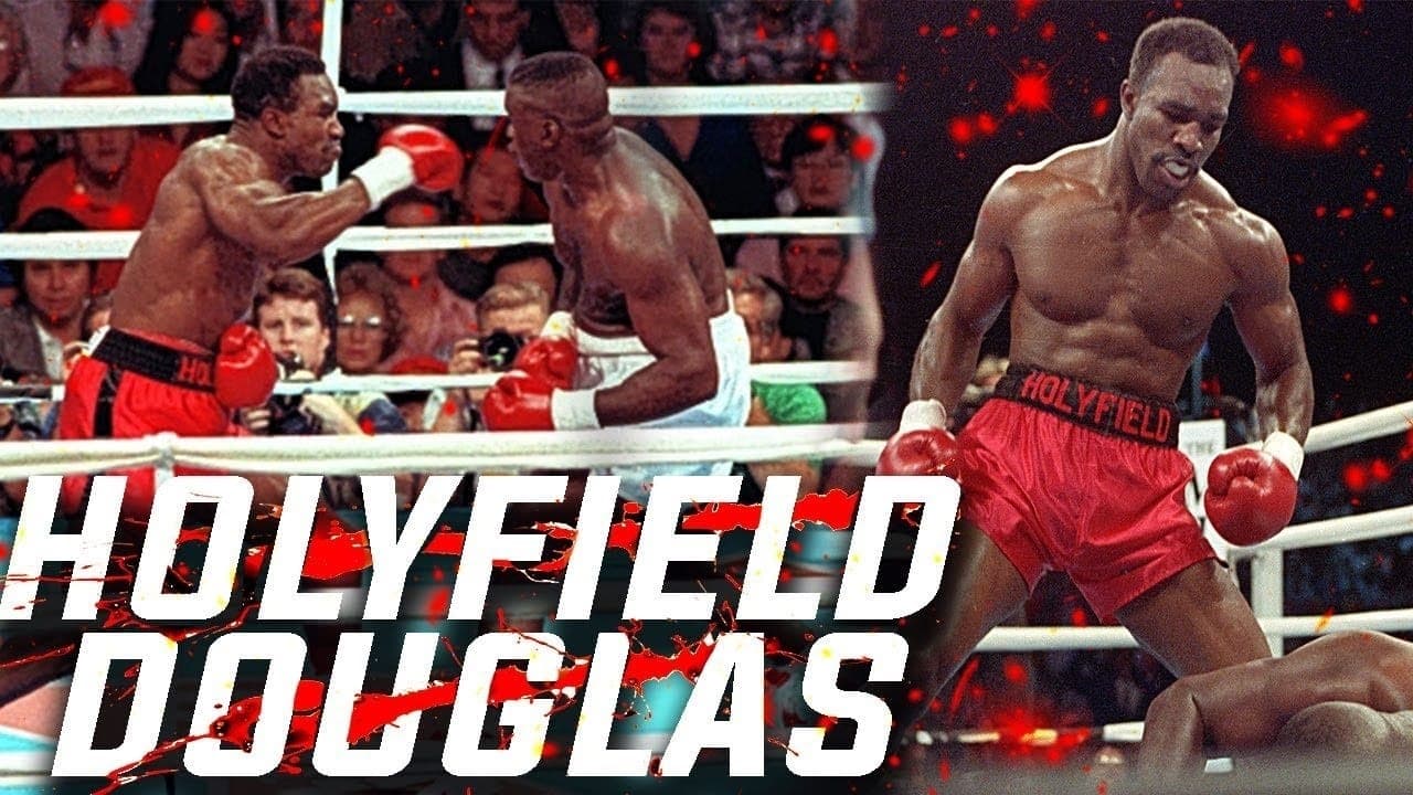 Evander Holyfield vs Buster Douglas backdrop